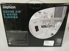 Ivation Ozone Air Water Purifier Generator 600mg/h New Open Box Complete