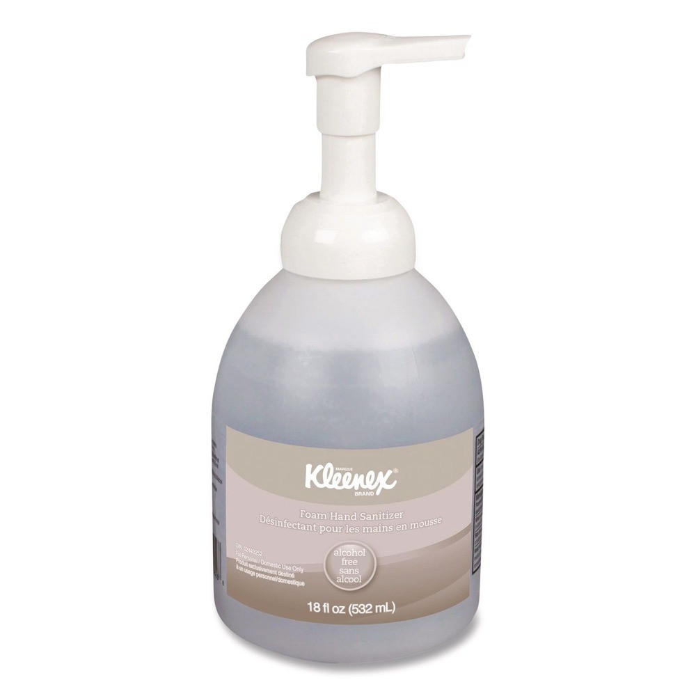 Kleenex 45827EA 18 oz Pump Bottle Foam Hand Sanitizer – Fragrance-Free New