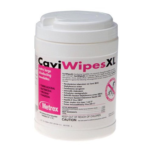Metrex 13-1150 CaviWipes XL Disinfecting Towelettes XL 9″ x 12″ – Case of 12