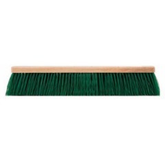 Magnolia 5524-FXY 24″ Green Polypropylene FlexSweep Garage Brush with Handle