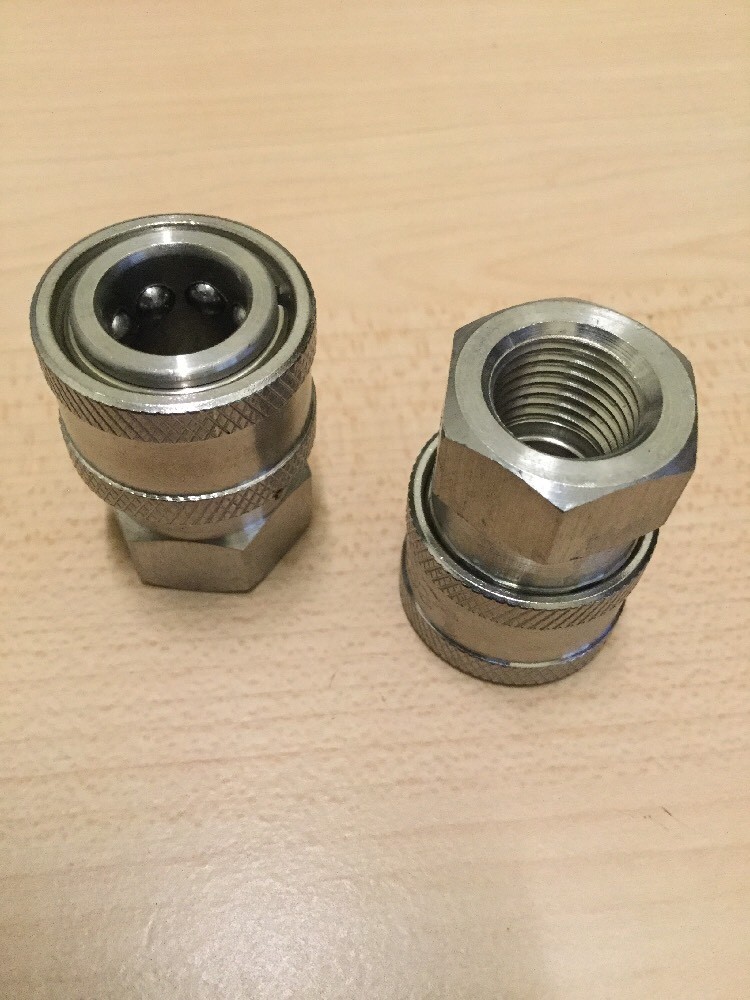 2- Power Pressure Washer Fitting 1/4″ FPT Female 1/4 Stainless Quick Connect