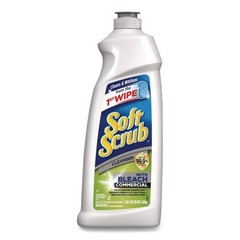 Soft Scrub 63 oz. Bottle Commercial Disinfectant Cleanser w/ Bleach (6/Carton)