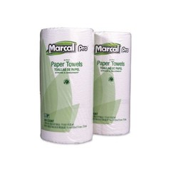 Marcal 250HC 100% Recycled Kitchen Roll Towels 2-ply 12 Rolls