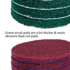 Kichwit 4 Inch Drill Power Brush Tile Scrubber 4 + 2 Inch, Multicolor