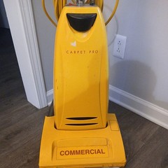 CARPET PRO COMMERCIAL UPRIGHT smart choice VACUUM MODEL CPU-2, works great.