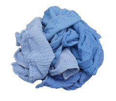 24 PREMIUM BLUE HUCK TOWELS GLASS CLEANING JANITORIAL LINTLESS SURGICAL TOWELS!!