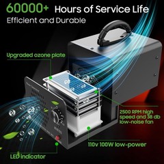 Ozone Generator Machine 160,000mg/h, High Capacity Ozone Odor Eliminator Remo…