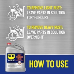 Rust Remover Soak, One Gallon