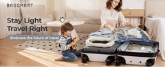 Vacuum Bags for Travel with Rechargeable Air Pump, Portable Space Saver Bags for