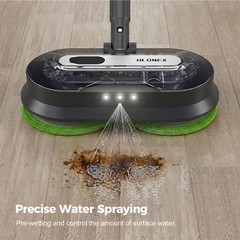 Blonex Cordless Electric Mop Water Tank Lightweight Electric Spin Mop
