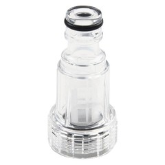 5pcs Pressure Washer Transparent Plastic Water Inlet Filter Replacement Tool New
