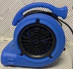 ➿B-Air Vent VP-25 1/4 HP Air Mover High Velocity Fan, Blue, NO BOX