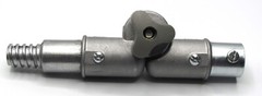 Extension Pole Angle Adapter – Fits all standard threaded poles. All metal. F