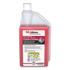 SC Johnson 680081 32 oz. Squeeze & Pour Heavy Duty Floor Cleaner (6/CT) New