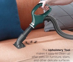 Shark Professional Upright Bagless Vacuum Allergen Removal Crevice Upholstery