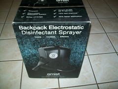 New EMist EM360 Portable Backpack Electrostatic Sprayer