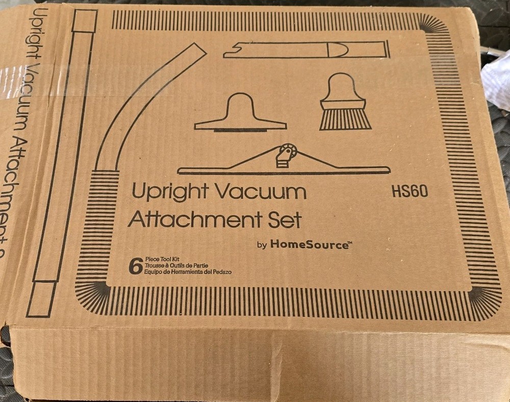Commercial Upright vacuum hose attachment set HS60 by Homesource for sanitaire