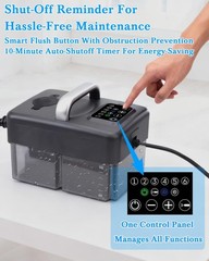 Steam Cleaner for Home – 1600ML Water Tank 15s Heat-Up Portable Steamer