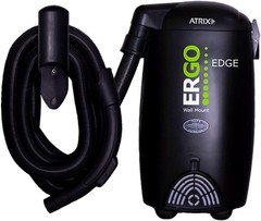 Atrix Ergo Edge Wall Mount Vacuum, Black
