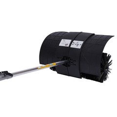 52cc Gas Power Hand Held Sweeper Broom Driveway Turf Artificial Grass Snow Clean