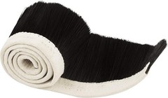 Dust Shoe Brush, 100mm Engraving Machine Dust Cover Nylon CNC Vacuum Brush for