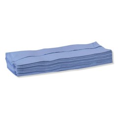 Tork 13247501 12.8 x 16.5 4-Ply Industrial Paper Wiper – BLU/UNSC (180/CT) New