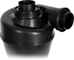 Oneida Air Systems Cyclone Attachment for Single Stage 0.5-3HP Dust White