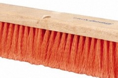PRO SOURCE Safety Orange Push Broom Head: 36″ Wide, Handle Sold Separately