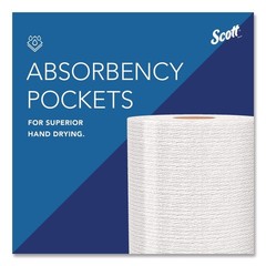 Scott 41482 1-Ply 11″ x 8.75″ Kitchen Roll Towels – White (20 Rolls/CT) New