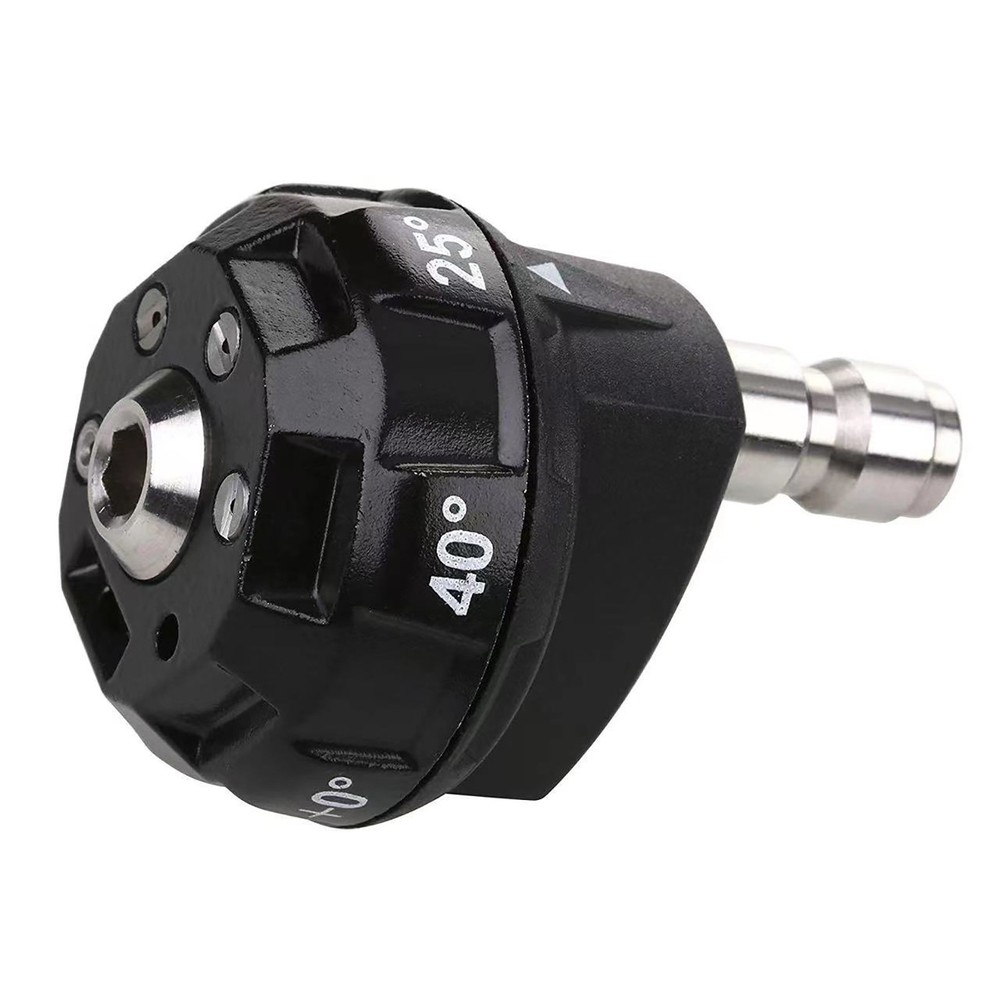 1PCS 1/4” Pressure Washer Spray Nozzle, 6-in-1 Quick Change over, Time-saving
