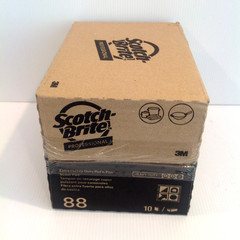 Box of 10 3M Scotch-Brite 88 Extra Heavy-Duty Pot ‘n Pan Scour Pad 5 x 3.5″ NEW