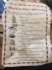 TaskBrand Universal Spill Kit See Description