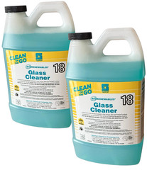 2x Spartan Clean On The Go BioRenewables 18 Glass Cleaner, 2L Concentrate 1:64