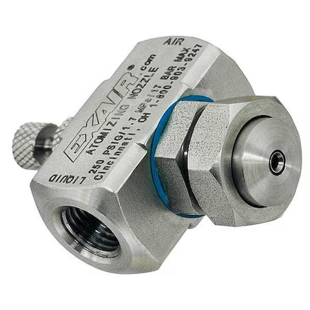 Exair Sr1030ss Atomizing Spray Nozzle, 0.3 To 5.8 Gph