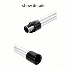 A9 Vacuum Replacement Tube Foldable Conductive Extension Wand Accessory