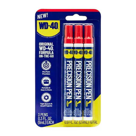 Wd-40 490736 0.3 Oz, Pen, Petroleum Distillates, Amber