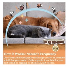 BaBieDtOyG Biomass Energy Pet Shield Ultrasonic Waterproof Pest Repeller