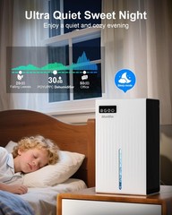 Dehumidifier for Home, 95 OZ Water Tank, (1000 sq.ft) Dehumidifiers for Bathr…