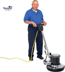 Corded Low Speed Floor Machine, 17″ Cleaning Path, Durable Stainless Steel Const