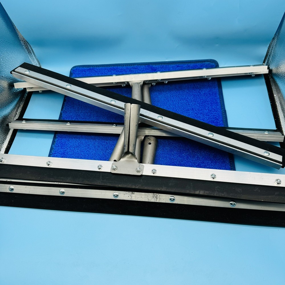 6x Weiler 45507 24″ Rubber Fill Floor Squeegee – Straight