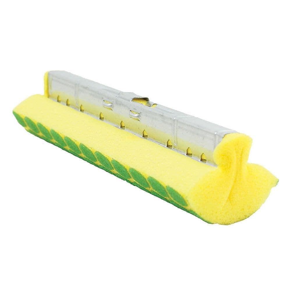 Nitty Gritty Roller Mop Refills | Scrub | Wet 6 Pack, Green/Yello