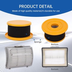 Replacement Filters Compatible with Hoover MAXLife Elite Swivel Vacuum 2 Pack