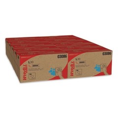 WypAll 03086 10 in. x 9.8 in. POP-UP Box L30 Towels – White (1200/Carton) New
