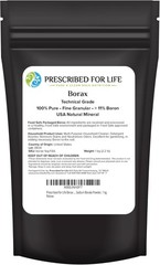 Prescribed For Life Borax Powder, Household Laundry Booster, Slime 1 kg