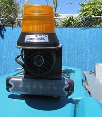 Tennant S30 Ride On Parking Lot Sweeper Gasoline GM 1600 Vortec Engine