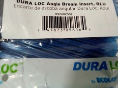 DuraLoc Angle Broom Insert Blue Angle Broom Insert Head Replacement