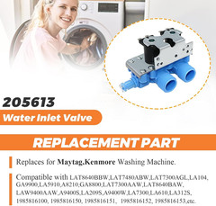 205613 WP358276 Washer Water Inlet Valve UPGRADE Fit for Maytag Kenmore…