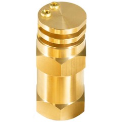 6540-1 Boomless Spray Nozzle 1/2″ FPT #5 Orifices (90° & 180° Caps) 2.0GPM 40PSI