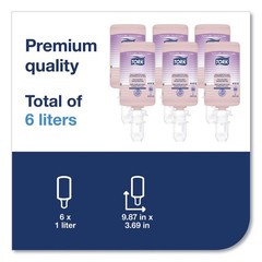 Tork 400032 1L Refill Soft Rose Scent Luxury Liquid Soap (6/Carton) New