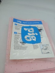PIG Absorbent Spill Pads Pink Perforated Mat Sheets Chemical Cleanup Industrial